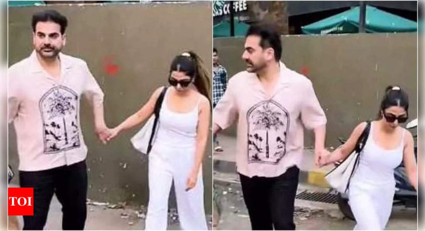 After Janhvi Kapoor, Arbaaz Khan snaps at paps during his outing with Sshura Khan: 'Back shot kyu le rahe ho' | Hindi Movie News