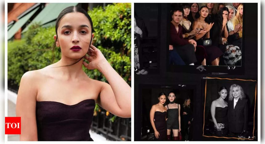 Alia Bhatt looks bewitching in black as she drops photos from her London event; Neetu Kapoor and Soni Razdan REACT |