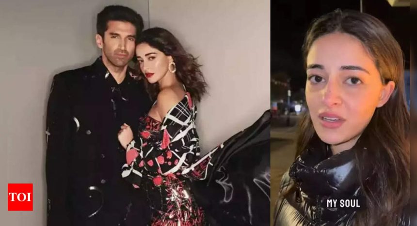 Amid break-up rumours with Aditya Roy Kapur, Ananya Panday says, 'I've lost my soul', netizens react! - WATCH video | Hindi Movie News