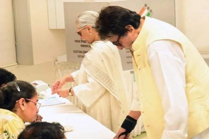 Amitabh Bachchan and Jaya Bachchan cast their votes in Lok Sabha election 2024; actor shares insightful caption | Hindi Movie News