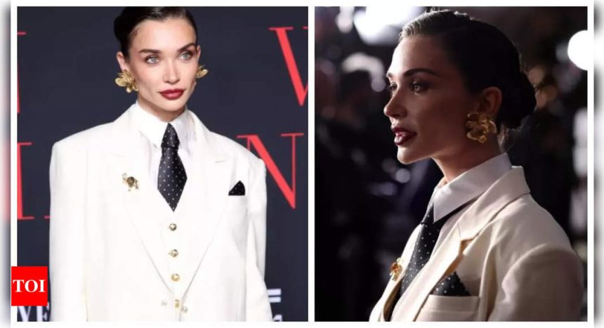 Amy Jackson exudes boss lady vibes in white suit at Cannes Film Festival 2024; Samantha Ruth Prabhu REACTS - See photos |