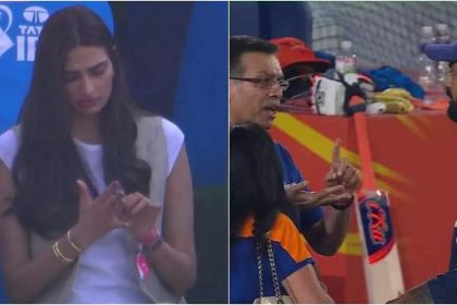 Athiya Shetty cheers for husband KL Rahul during IPL match between MI and LSG amid recent controversy | Hindi Movie News