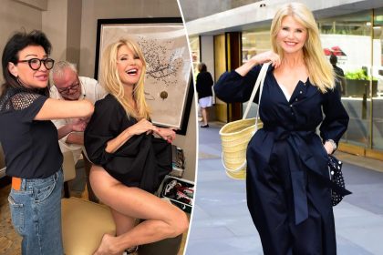 Christie Brinkley’s glam squad saves her from ‘last-minute’ fashion mishap