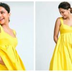 Deepika Padukone's stunning 'sunshine yellow' maternity dress sold for Rs 34K for charity: Report |