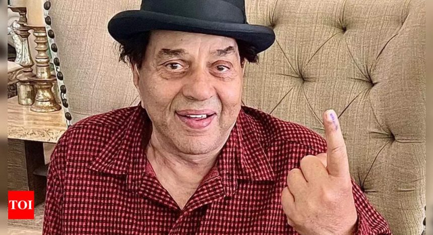 Dharmendra gets angry at media for being mobbed after casting his vote: 'Aap ko malum hai jo mujhse kehelwana chahte hai' | Hindi Movie News