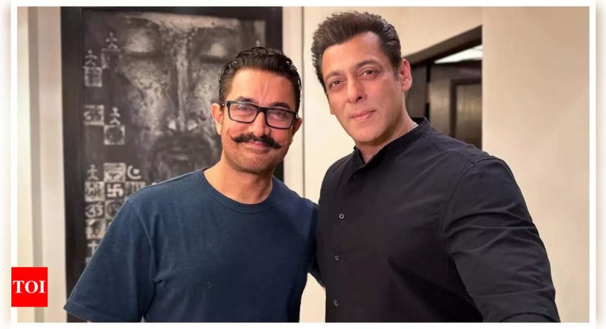 Did you know Salman Khan had painted a portrait of Aamir Khan in his 'Ghajini' avatar?