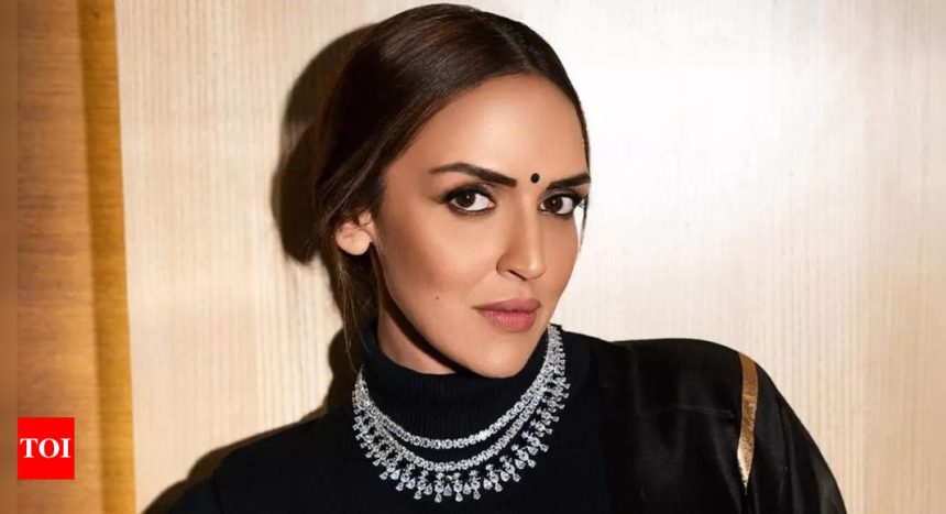 Esha Deol expresses concern about how the news about her reaches her kids |