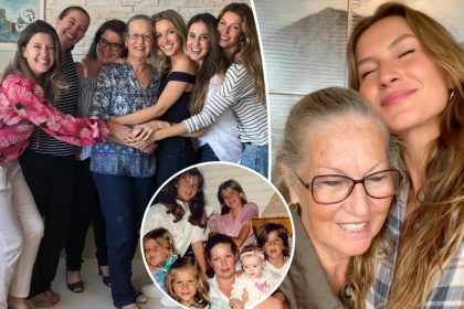 Gisele Bündchen shares rare photo with 5 sisters, late mom on Mother's Day