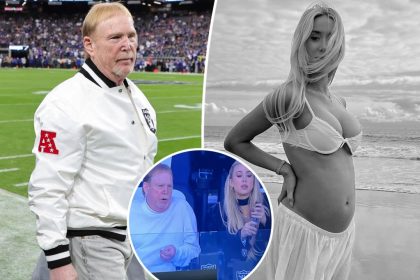 Hayden Hopkins responds to rumors she's pregnant with Raiders owner Mark Davis' baby