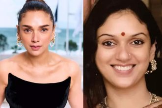 'Heeramandi' star Aditi Rao Hydari looks unrecognisable in throwback PICS, netizens ask, 'What did she eat? | Hindi Movie News