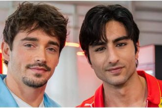 Ibrahim Ali Khan and Charles Leclerc's Hindi chat goes viral, internet in awe | Hindi Movie News