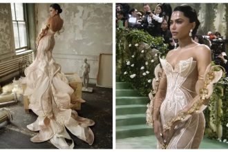 Indian fashion entrepreneur Mona Patel wins the Met Gala 2024 in jaw-dropping creation with moving butterfly wings - WATCH |