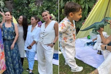 Inside Dia Mirza’s son Avyaan’s fun-filled birthday party with Neha Dhupia and Soha Ali Khan | Hindi Movie News