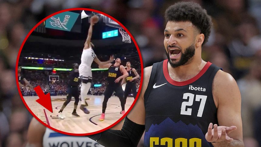 Jamal Murray Throws Tantrum During Nuggets Loss, Hurls Towel, Heat Pack On Floor