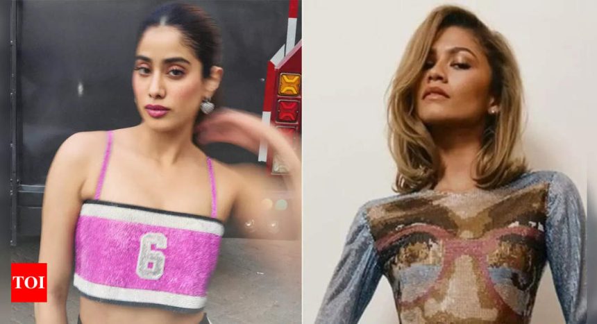 Janhvi Kapoor admits being inspired by Zendaya for her method dressing for Mr And Mrs Mahi promotion: 'Mother Zendaya showed us way...' | Hindi Movie News