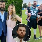 Jason Kelce reacts to wife Kylie being called a 'homemaker'