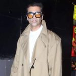 Karan Johar turns heads at Mumbai airport in a stylish trench coat | Hindi Movie News