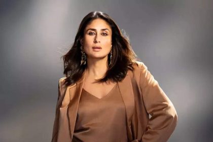 Kareena Kapoor Khan nails the summer attire in a brown slip dress with blazer