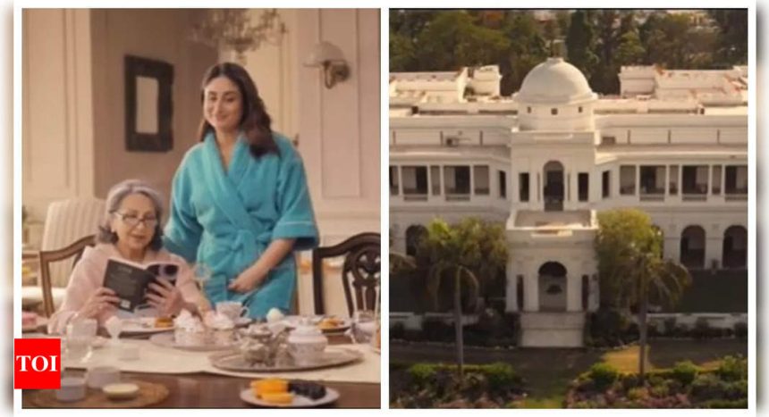 Kareena Kapoor and Sharmila Tagore feature in new ad together shot at Pataudi Palace - See photos |