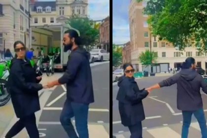 Katrina Kaif Pregnancy Rumours: Amid pregnancy rumours, Katrina Kaif stops Vicky Kaushal while walking on a London street, as she realises they are being recorded, video goes viral |