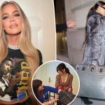 Khloé Kardashian dares Kim Kardashian to hit her with bag again