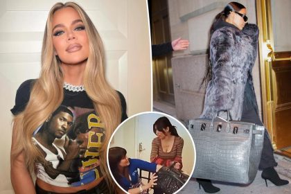 Khloé Kardashian dares Kim Kardashian to hit her with bag again