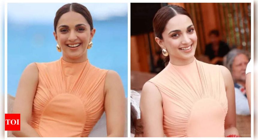 Kiara Advani exudes elegance in orange outfit in her second appearance at Cannes 2024 - See photos |