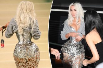 Kim Kardashian's Met Gala 2024 extreme corset gets backlash