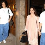 Lovebirds Vijay Varma and Tamannaah Bhatia look casual-cool as they were spotted on a dinner date in city | Hindi Movie News