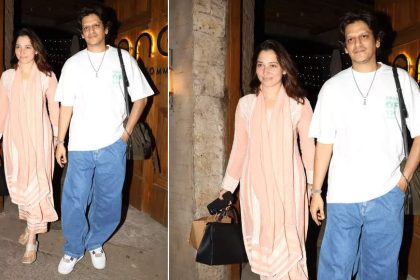 Lovebirds Vijay Varma and Tamannaah Bhatia look casual-cool as they were spotted on a dinner date in city | Hindi Movie News