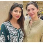 Mahira Khan meets her lookalike at the airport; fans say, 'The crossover we did not expect' - See photo |