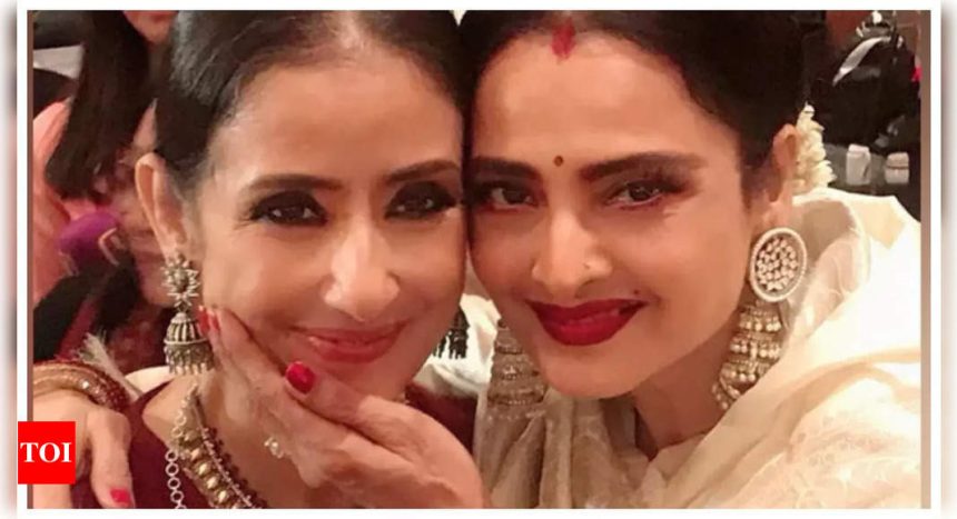 Manisha Koirala reveals Rekha was offered her 'Heeramandi' role 18 years ago; recalls getting a call from the veteran star |