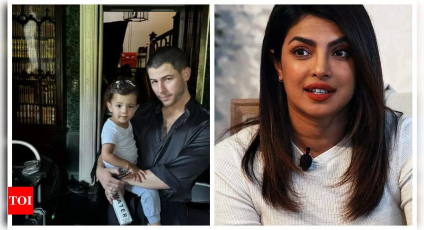 Nick Jonas unveils his new look in a charming picture with Malti Marie; Priyanka Chopra REACTS | Hindi Movie News