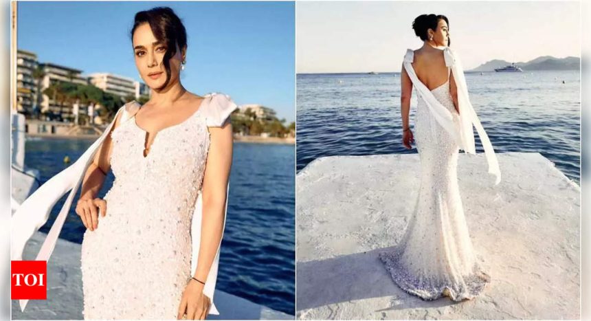 Preity Zinta makes dreamy comeback at Cannes 2024 after 7 years in white gown worth Rs 5.5 lakh | Hindi Movie News