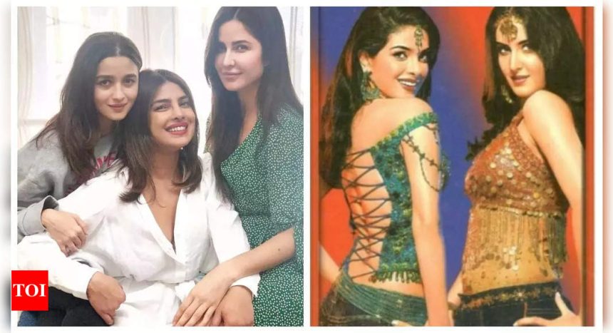 Priyanka Chopra and Katrina Kaif are unrecognisable in this THROWBACK post |