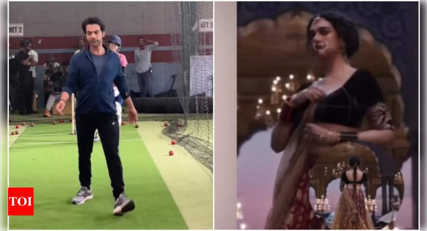 Rajkummar Rao's hilarious take on Aditi Rao Hydari's 'Gajagamini' walk goes viral | Hindi Movie News