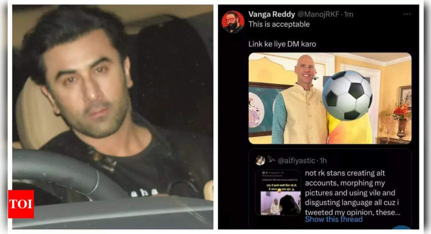 Ranbir Kapoor's fans accused of harassing woman who criticised his Ramayana look; morphed her face in 'obscene' photos and videos |