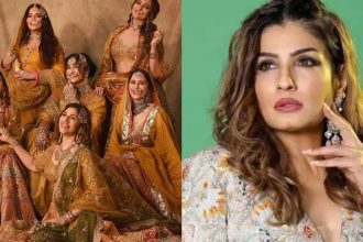 Raveena Tandon shows her 'Heeramandi' look as fan asks her if she wants to work with Sanjay Leela Bhansali and Diljit Dosanjh - PIC inside | Hindi Movie News