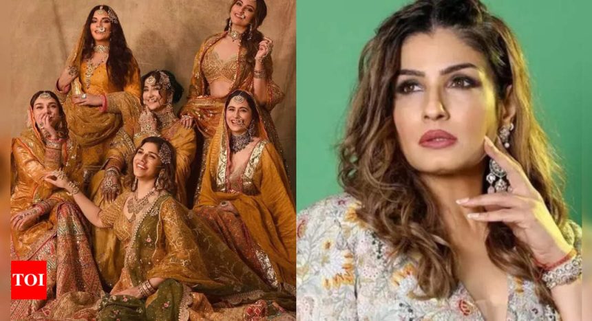 Raveena Tandon shows her 'Heeramandi' look as fan asks her if she wants to work with Sanjay Leela Bhansali and Diljit Dosanjh - PIC inside | Hindi Movie News