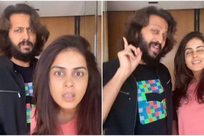 Riteish Deshmukh and Genelia Deshmukh's funny video delights Juhi Chawla | Hindi Movie News