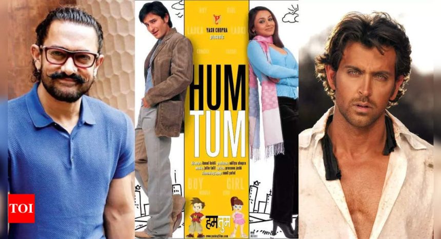 Saif Ali Khan’s ‘Hum Tum’ was initially offered to Aamir Khan and Hrithik Roshan |