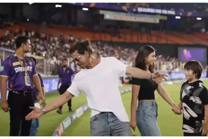 Shah Rukh Khan, Suhana and AbRam head to Chennai for KKR vs SRH IPL finale - Watch |