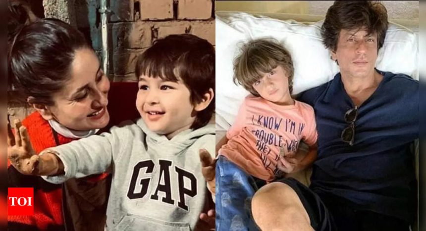 Shah Rukh Khan: When Shah Rukh Khan said he will make Kareena Kapoor Khan's son's Taimur Ali Khan and his son AbRam work together |