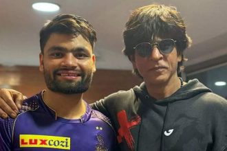 Shah Rukh Khan says 'Rinku Singh wahan pohoch jayega to khushi hogi' amid KKR star's omission from India's T20 World Cup squad | Hindi Movie News