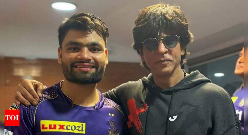 Shah Rukh Khan says 'Rinku Singh wahan pohoch jayega to khushi hogi' amid KKR star's omission from India's T20 World Cup squad | Hindi Movie News