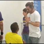 Shah Rukh Khan warmly greeted his physically disabled fan after KKR's match despite being unwell - Watch | Hindi Movie News