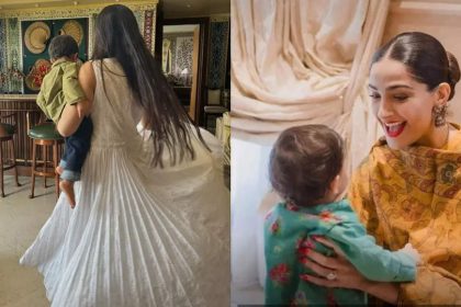 Sonam Kapoor Ahuja gives a glimpse into her Sunday with baby Vayu, captured by husband Anand Ahuja - PICS inside | Hindi Movie News