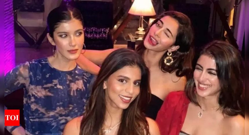 Suhana Khan receives heartfelt birthday wishes from BFFs Navya Naveli Nanda, Ananya Panday and Shanaya Kapoor | Hindi Movie News