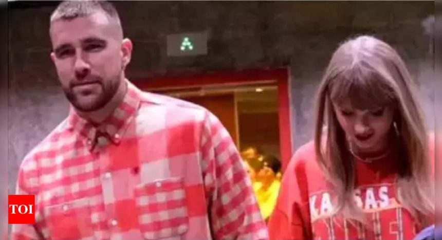 Taylor Swift and Travis Kelce's romantic '87' moment in Paris wins hearts |