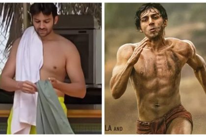 Then and Now: Kartik Aaryan's body transformation for 'Chandu Champion' in just 1 year SHOCKS fans |